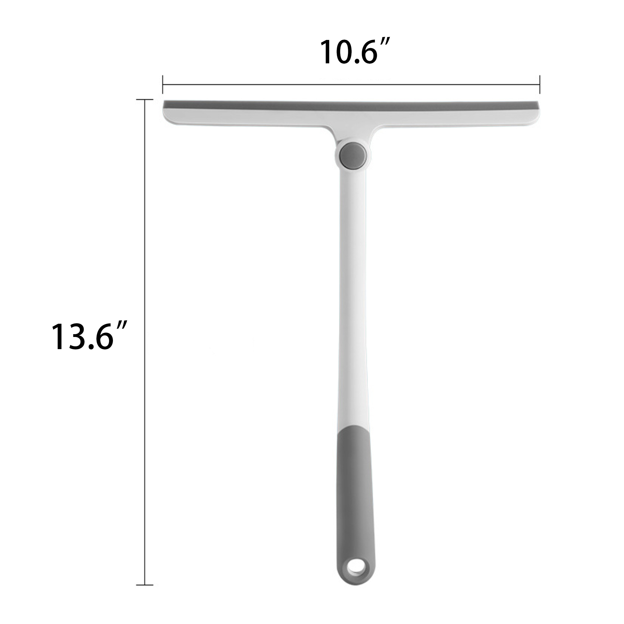 Non-Slip Silicone Shower Squeegee for Glass Windows 3