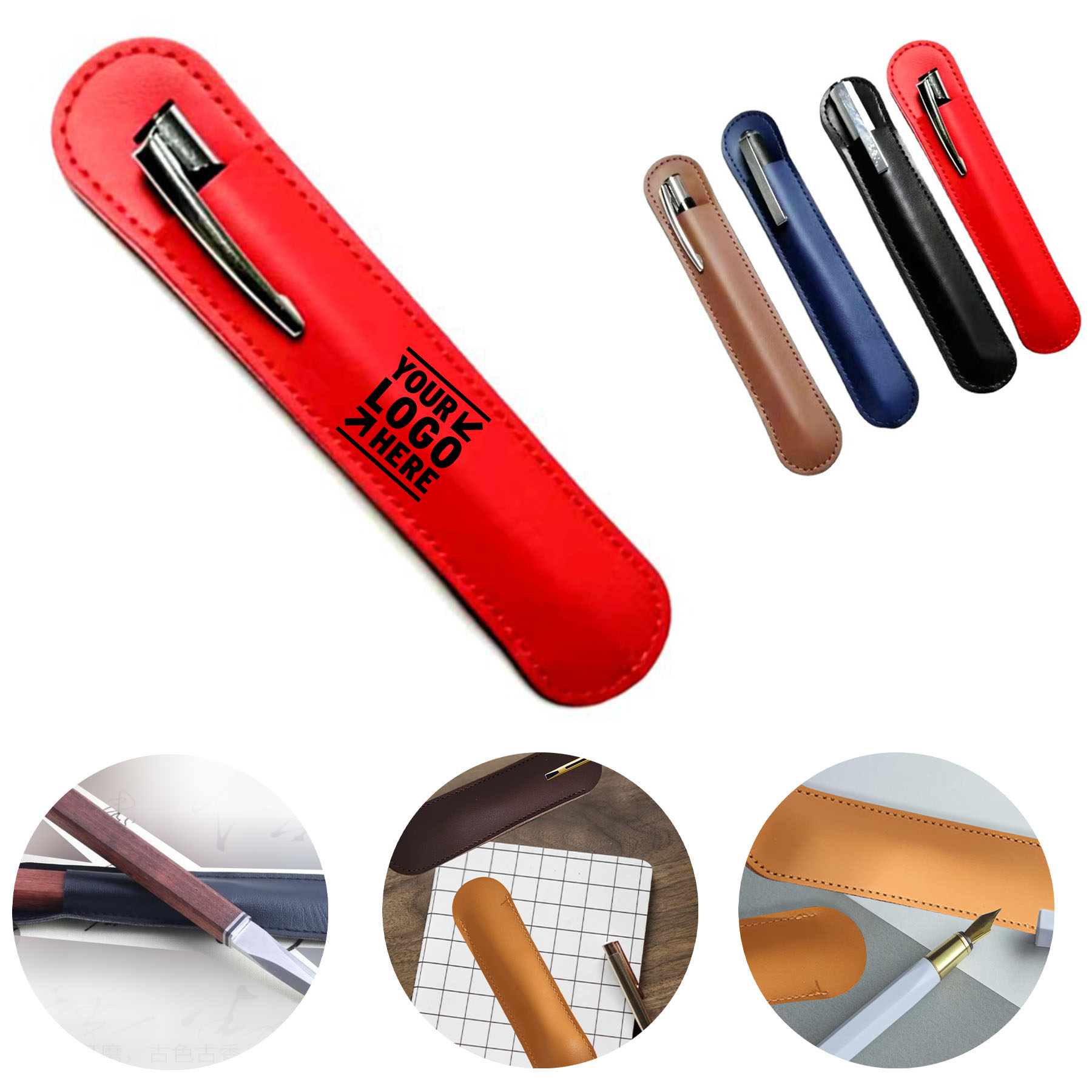 Leather Fountain Pen Sleeve 2