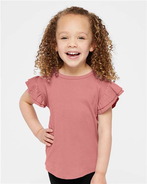 Toddler Flutter Sleeve Tee - 3339 30