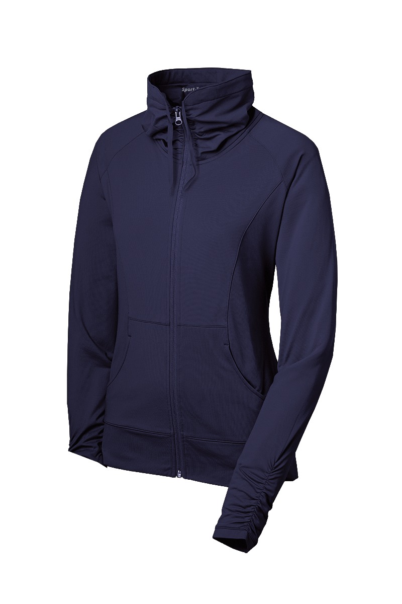 Sport-Tek Women's Sport-Wick Stretch Full-Zip Jacket. LST852 14