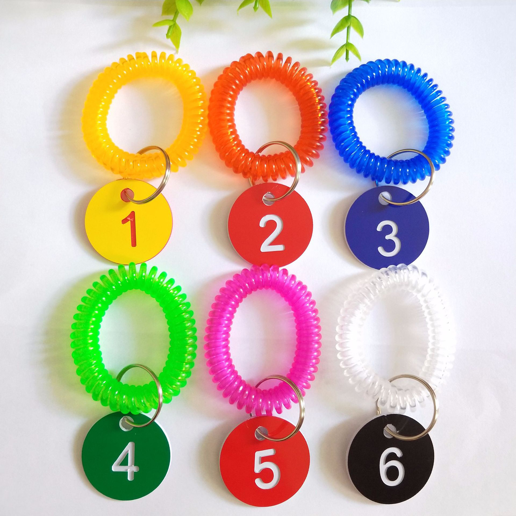 High Quality Stretchable Spiral Key Chain 1