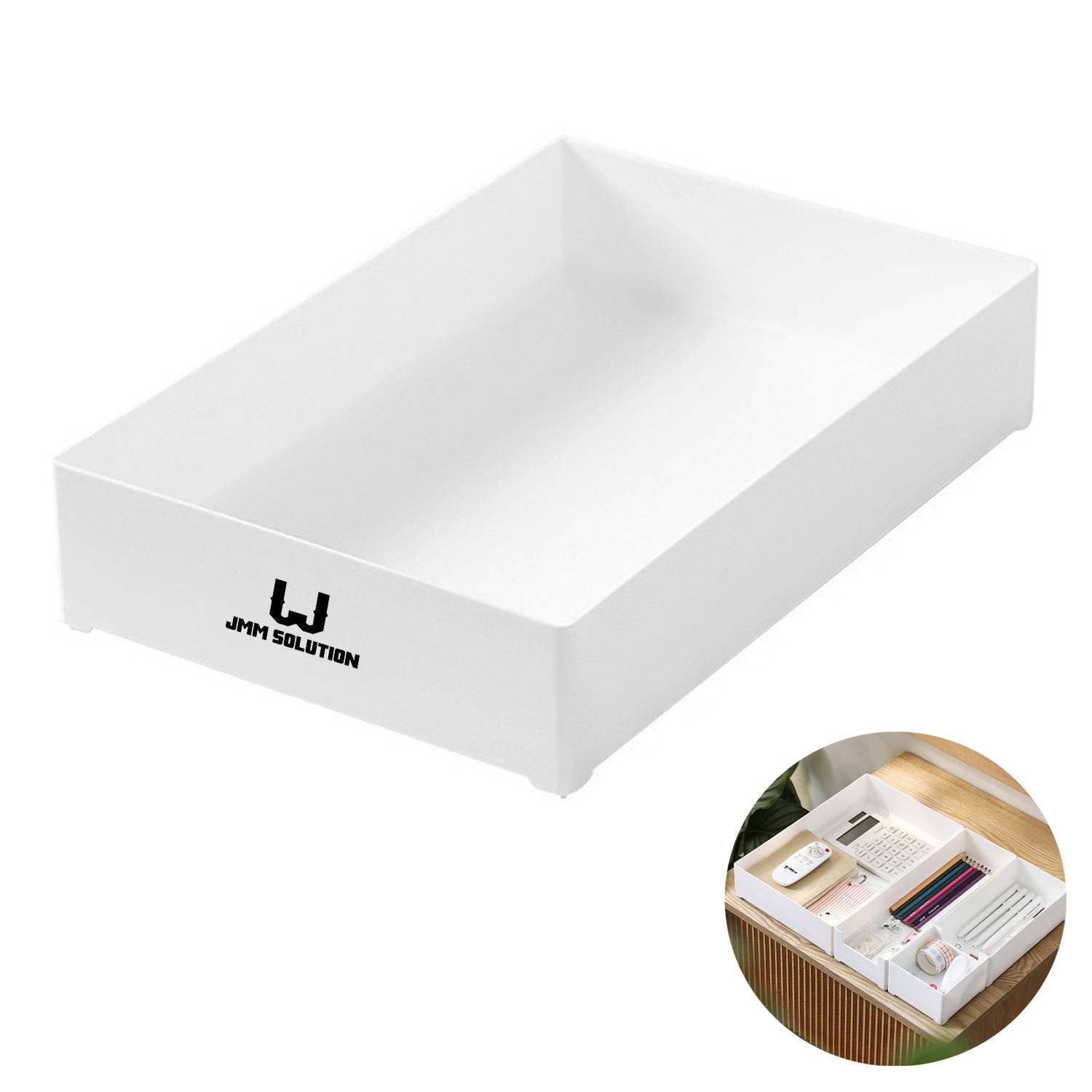 Rectangular Plastic Desk Organizer 9