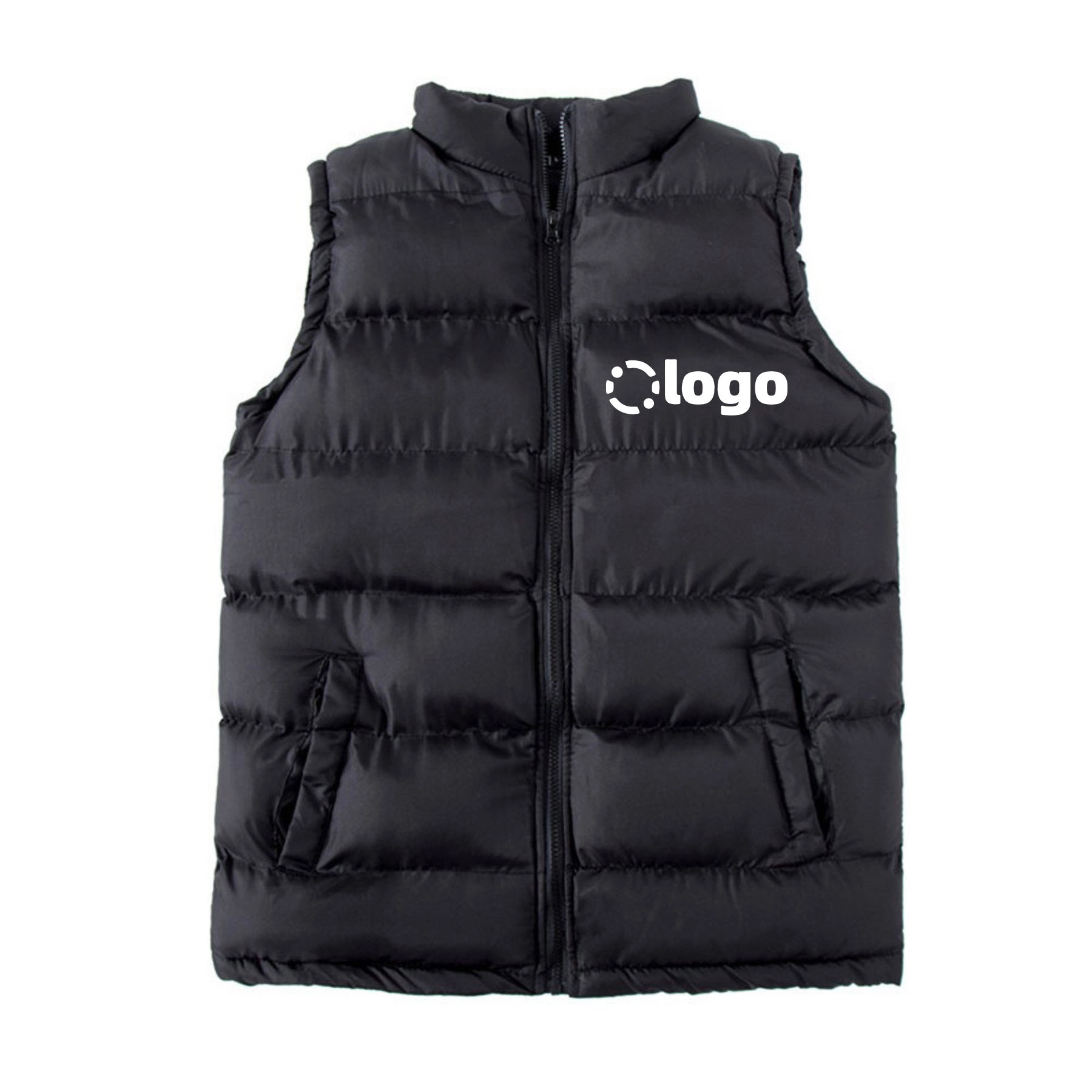 Mens Quilted Vest Jackets Waistcoat 2