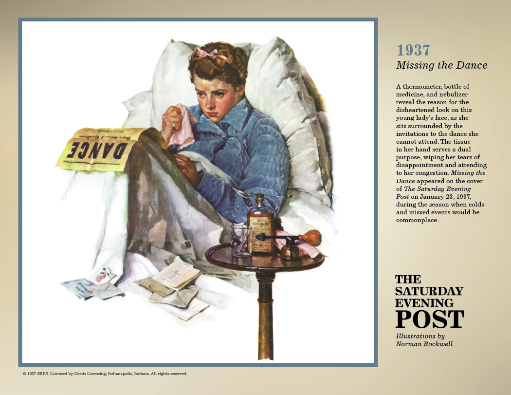 Triumph® Calendars The Saturday Evening Post Illustrations by Norman Rockwell Calendar 77