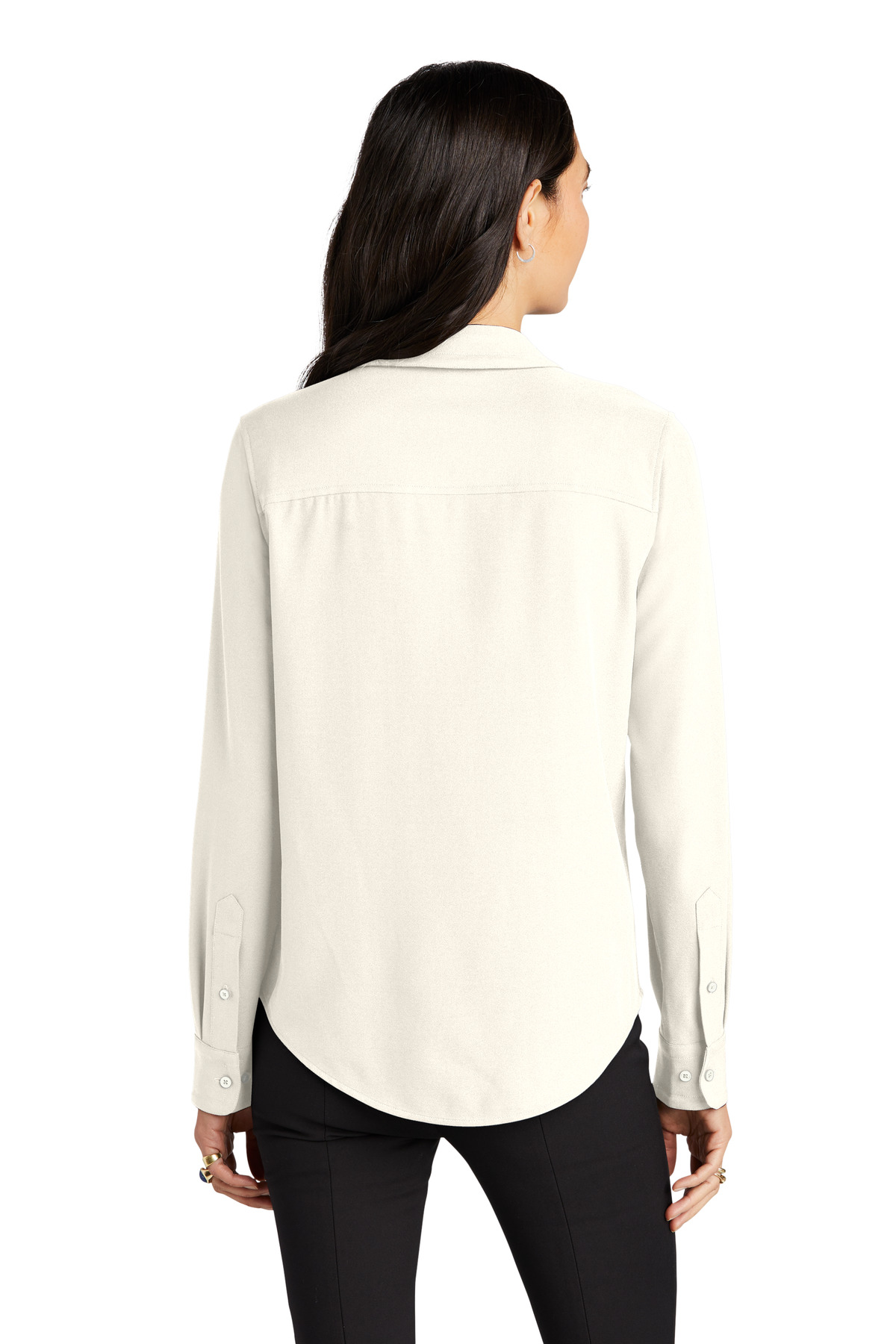 Mercer+Mettle Women's Stretch Crepe Long Sleeve Camp MM2013 23