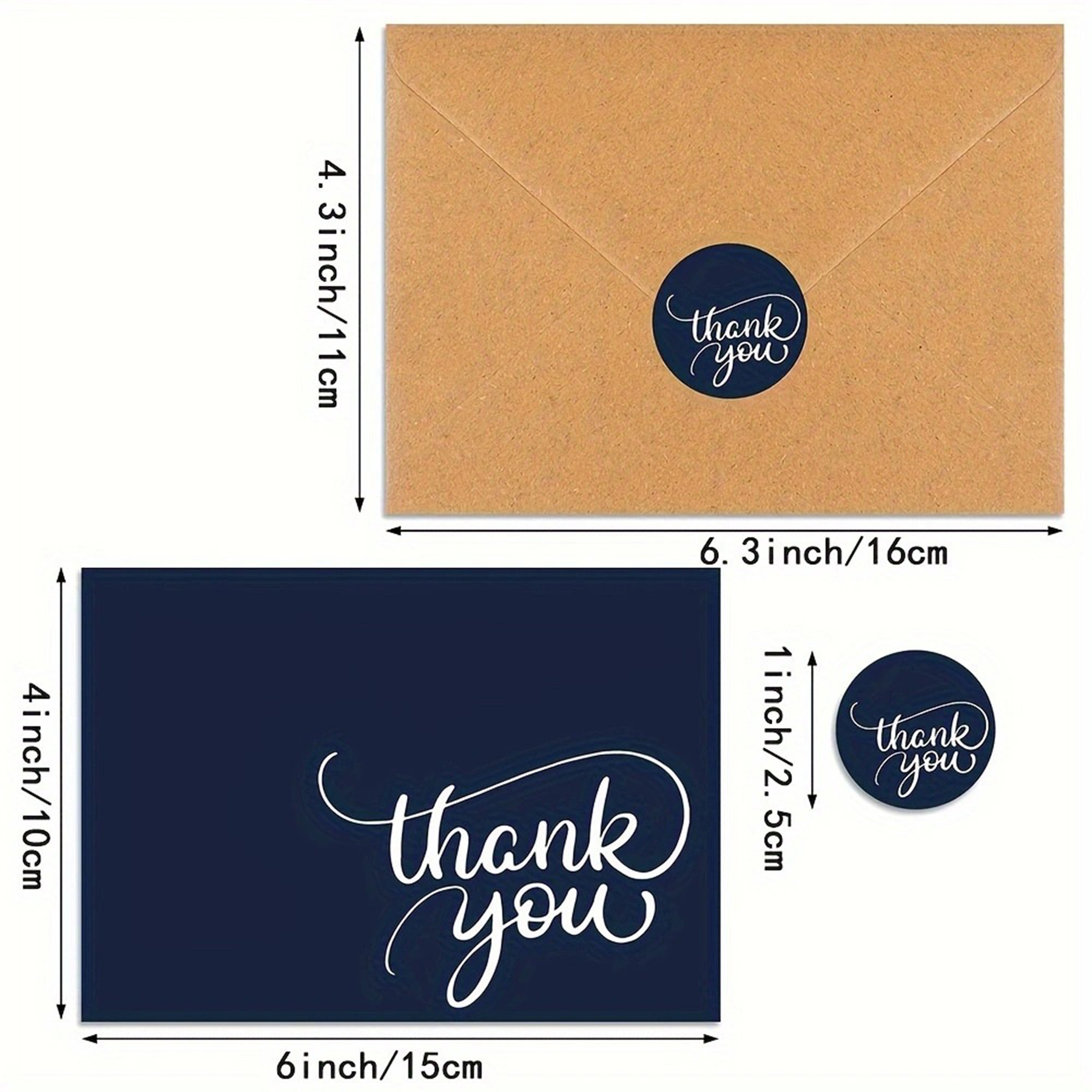 Large Thank You Notes for Wedding 2