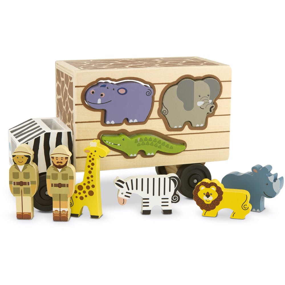Melissa & Doug Safari Animal Rescue Trucks 1