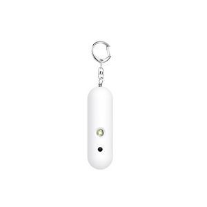 120DB Round Bar Shaped Self Defense Alarm Keychain With Flashlight 8