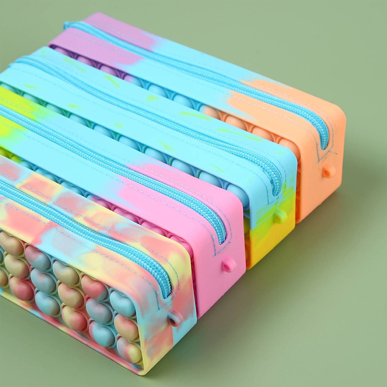 Bubble Silicone Stationery Box Pencil Case 3