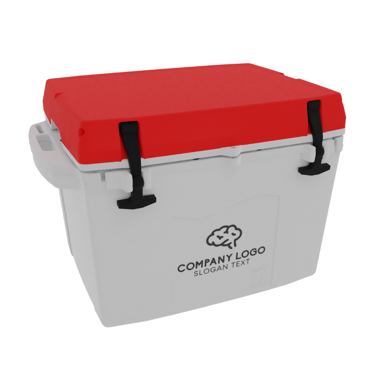 Taiga 55 Quart Cooler: Custom molded Logo, Custom Color 8