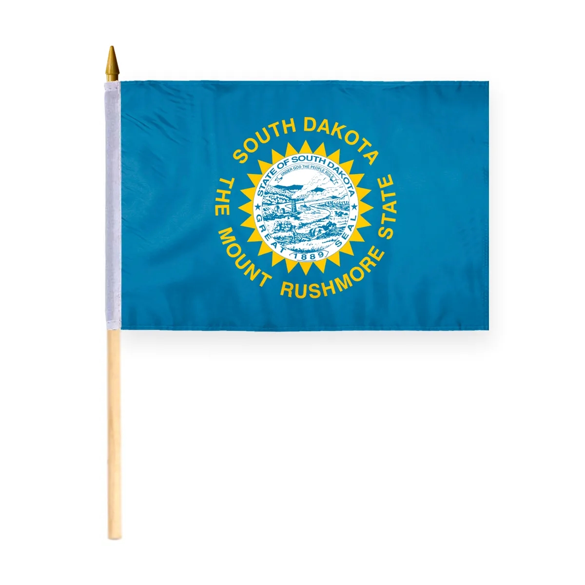 4"x6" & 12"x18'' South Dakota ePoly Printed Stick Flags 2