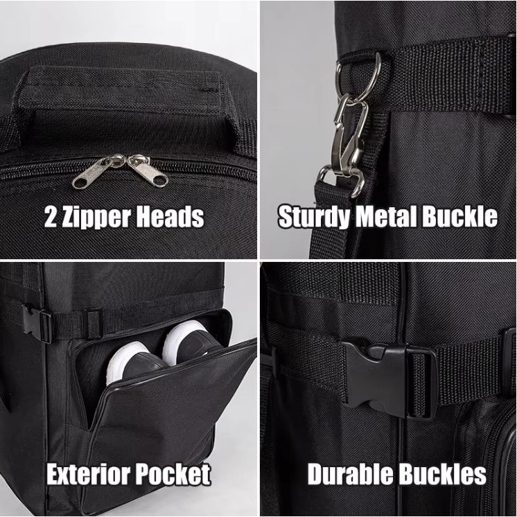 Foldable Golf Travel Plane Bags With Wheel 5