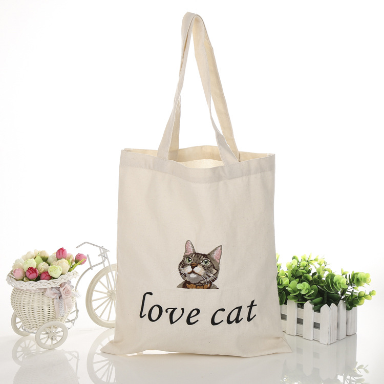 Canvas Bag, custom tote bag with logo imprint 1
