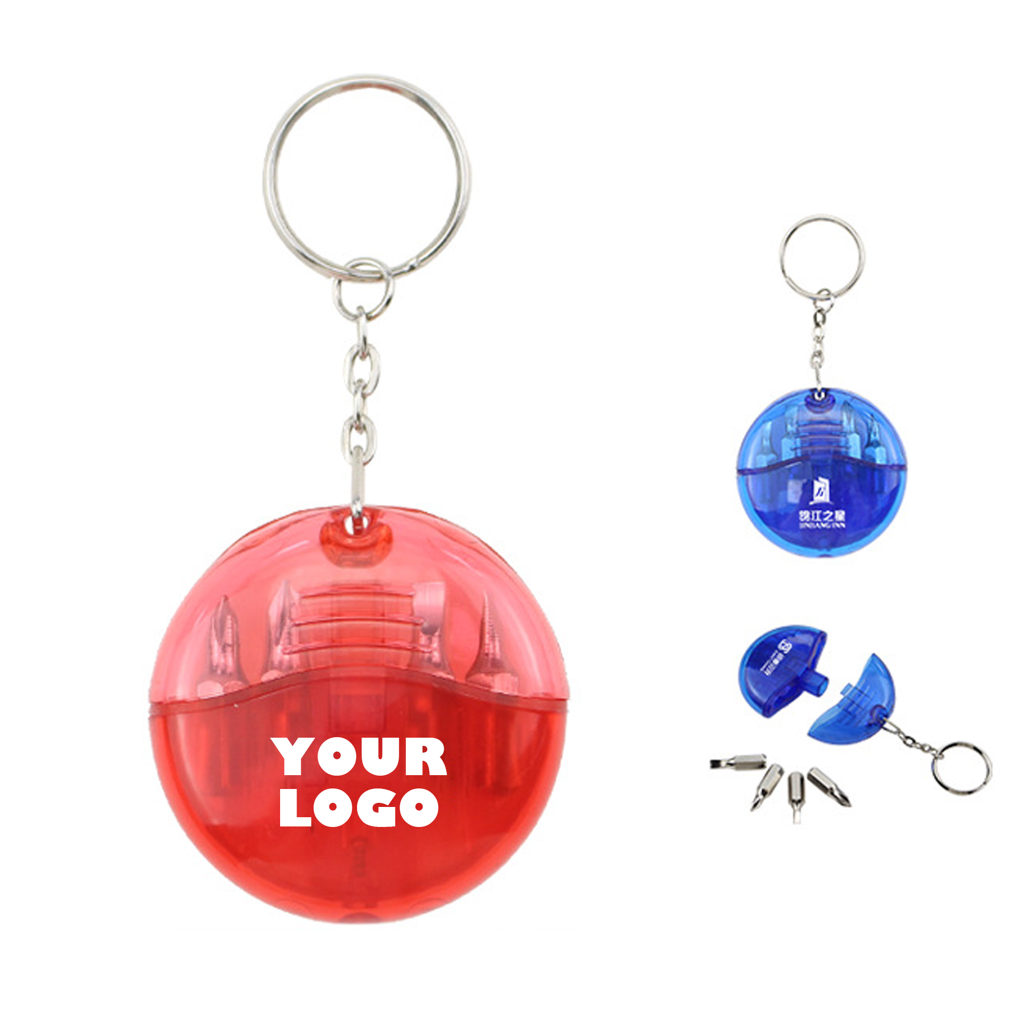 Mini Portable Multi-Tool Screwdriver Set With Keychain 2