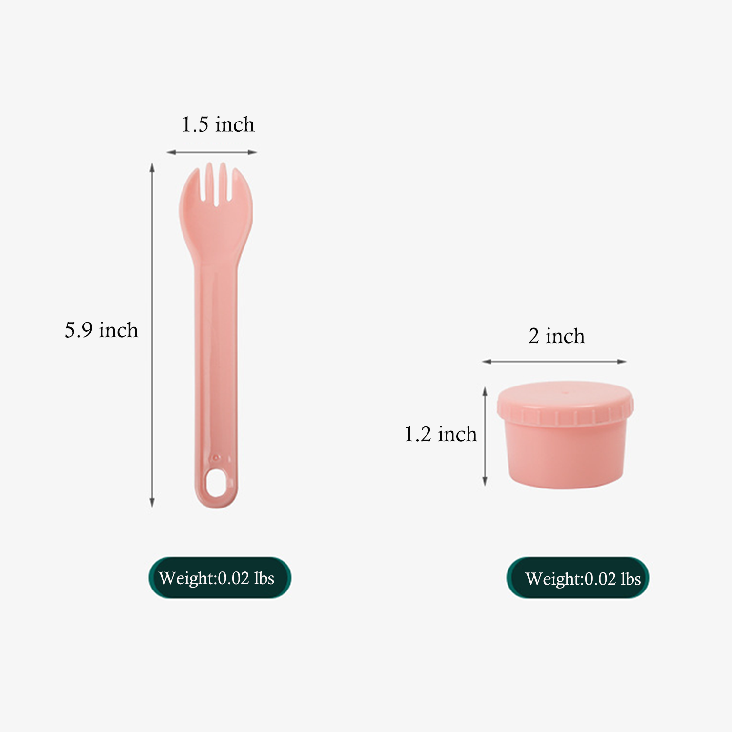 27oz Salad Cup Container Set 5