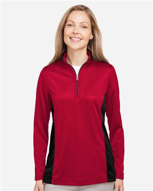 Women's Flash Snag Protection Plus IL Colorblock Quarter-Zip Pullover - M786W 25