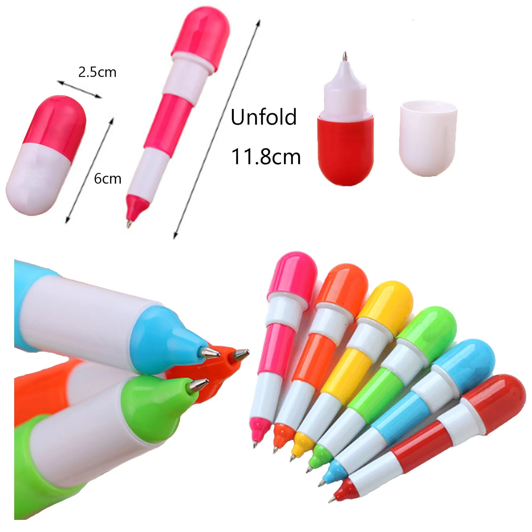 Stretchable Capsule Ballpoint Pen 2