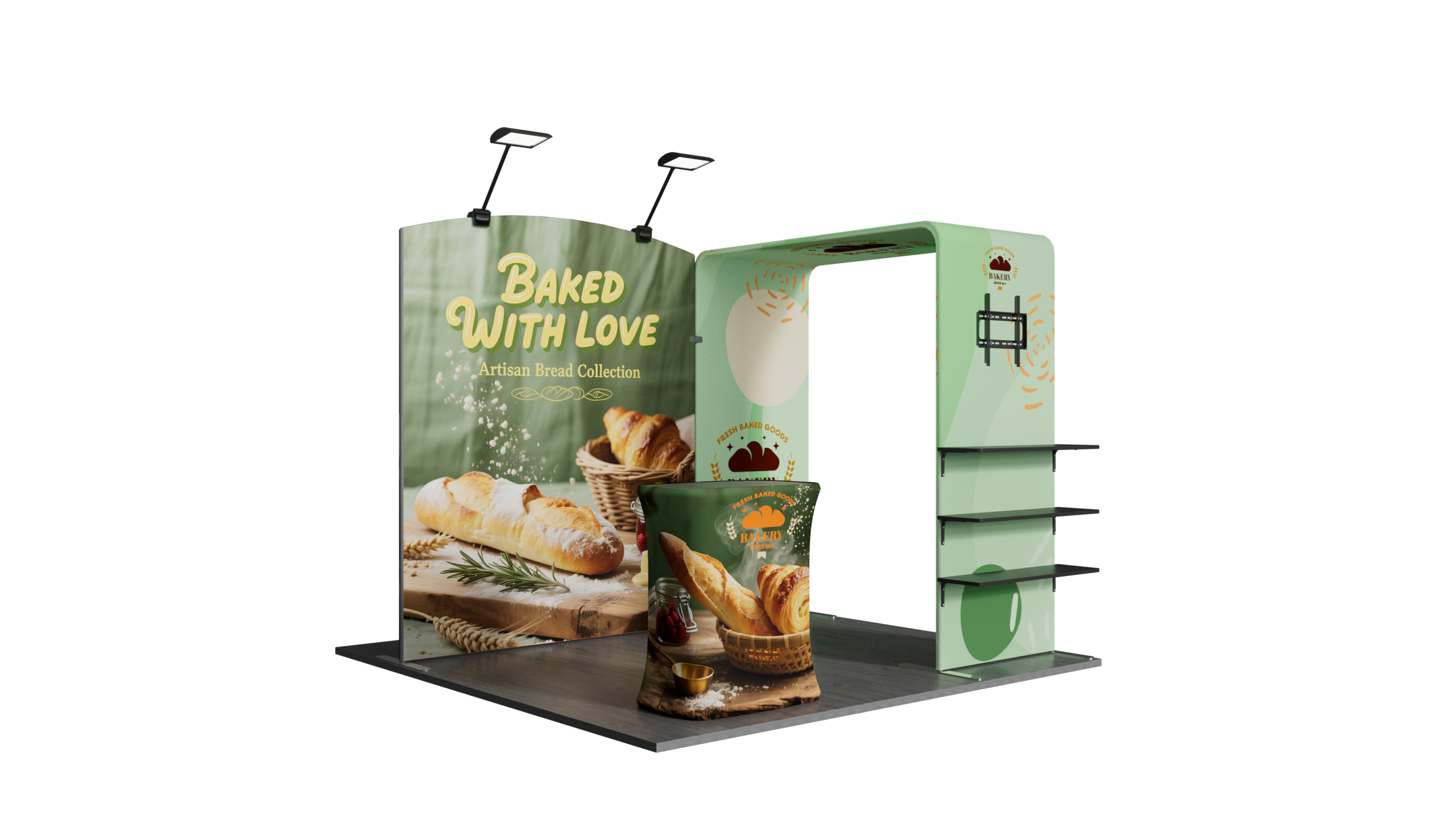 10'x10' Tradeshow Booth Kit - N Kit 2
