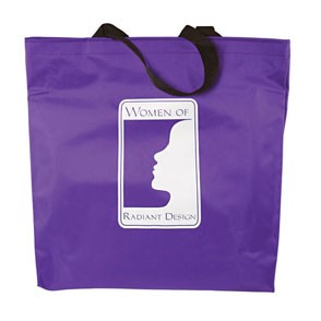Nylon Tote w/Gusset (13"x14"x3") 5