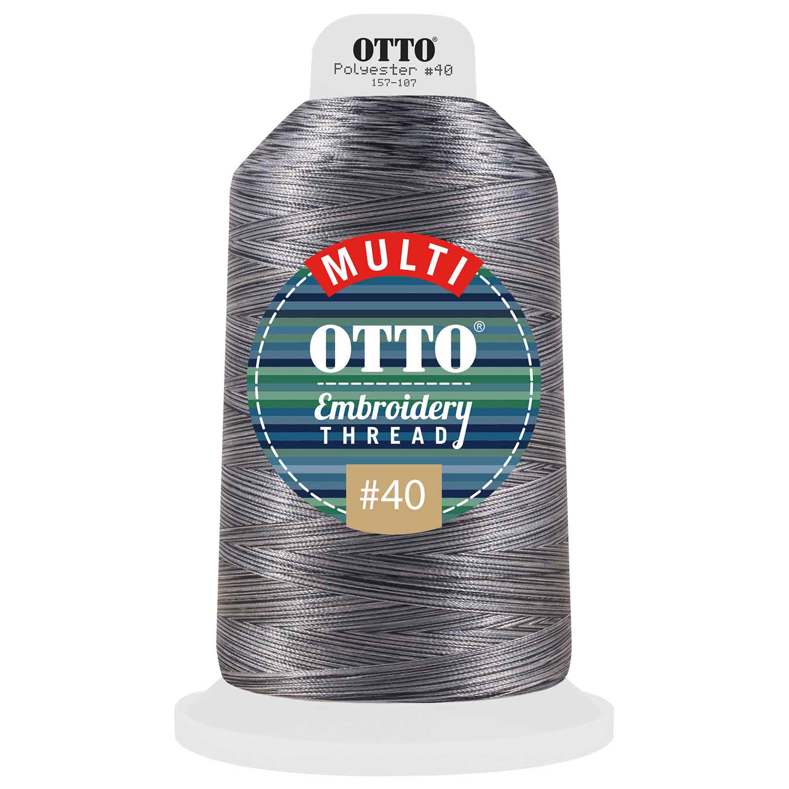 OTTO Embroidery Multicolor Thread #40 5,500 yd. King Cone 11