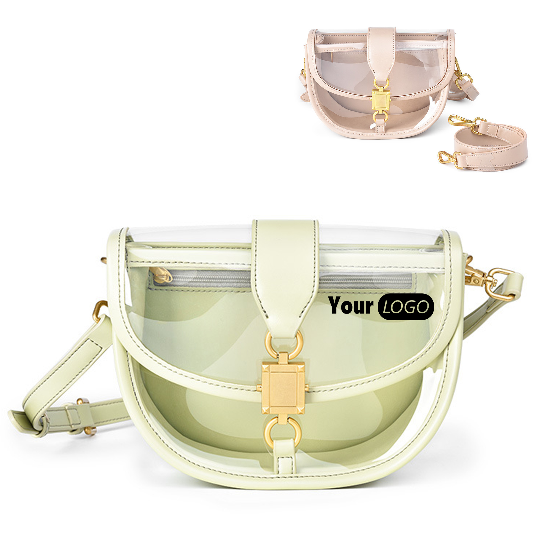 Pvc See-Through Jelly Clutch Bag 2