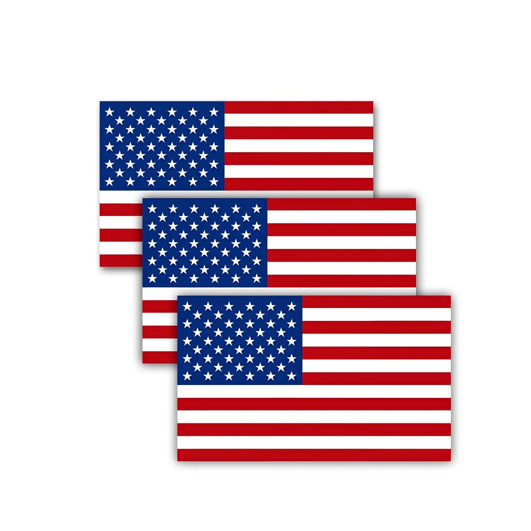 US Flag Reflective Car Sticker 6