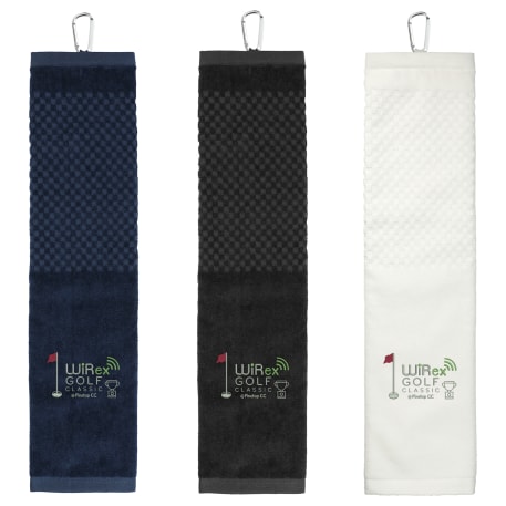 3.5lb./doz. 5.25x22in Scrubber Golf Towel 46