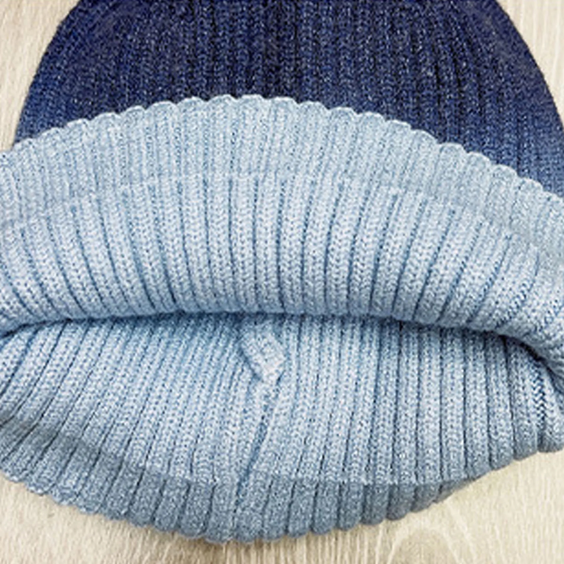 Gradient Color Knitted Beanie 7
