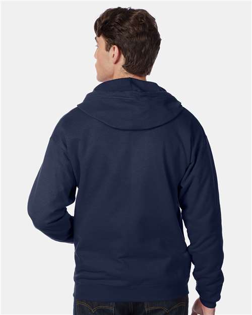 Unisex EcoSmart® Full-Zip Hooded Sweatshirt - P180 32