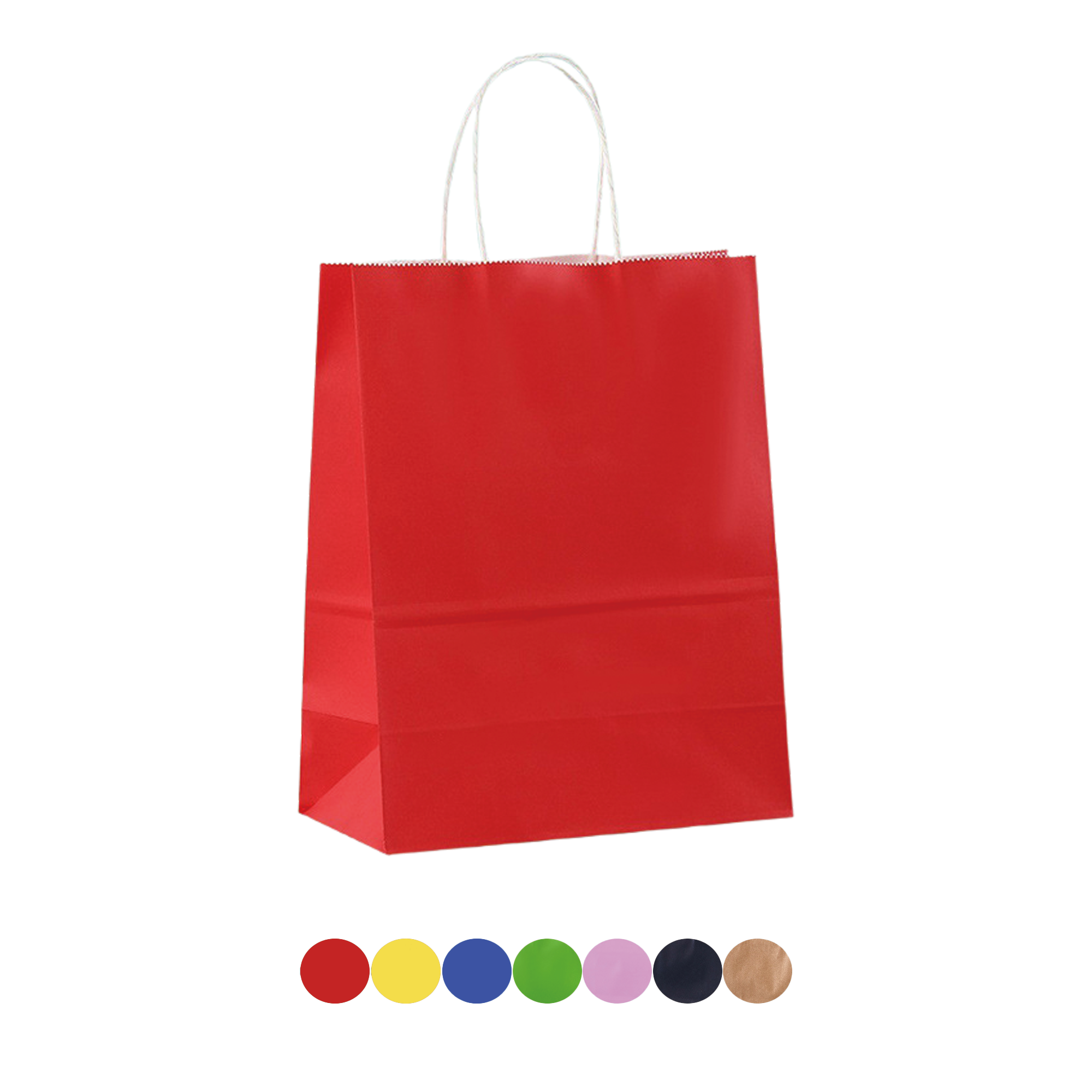 Mini Kraft Paper Shopper Tote Bag 2