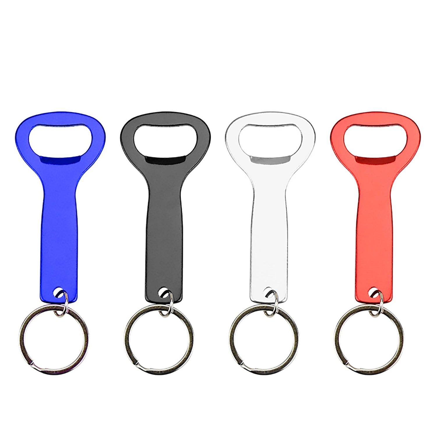 Flat Top Bottle Opener Keychain 1