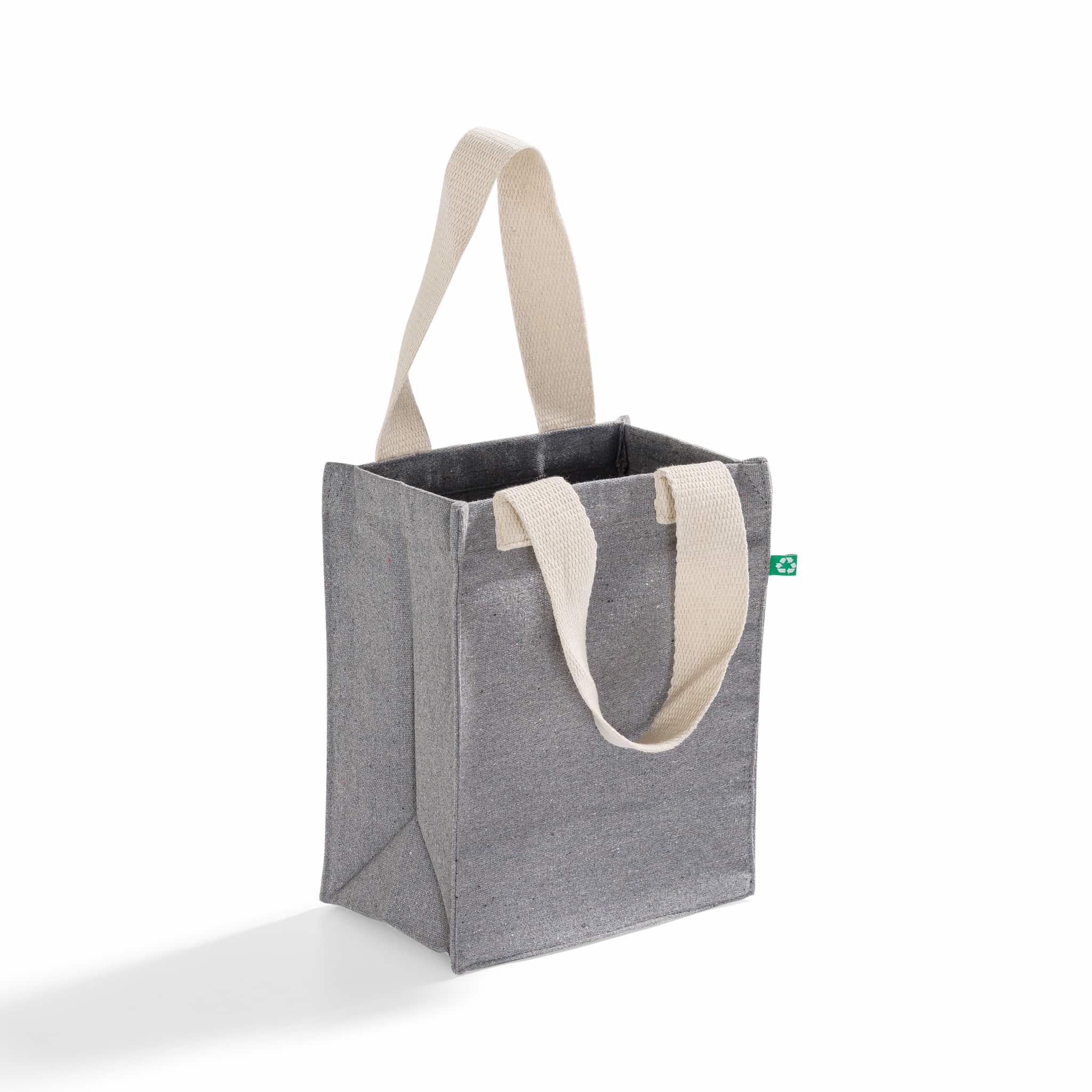Recycled Canvas Trendy Book Tote Bag 10
