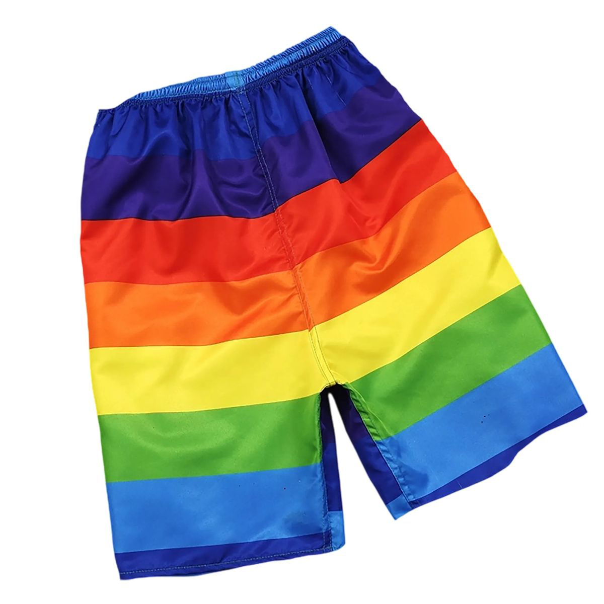 Polyester Beach Shorts with Adjustable Drawstring Waist 24