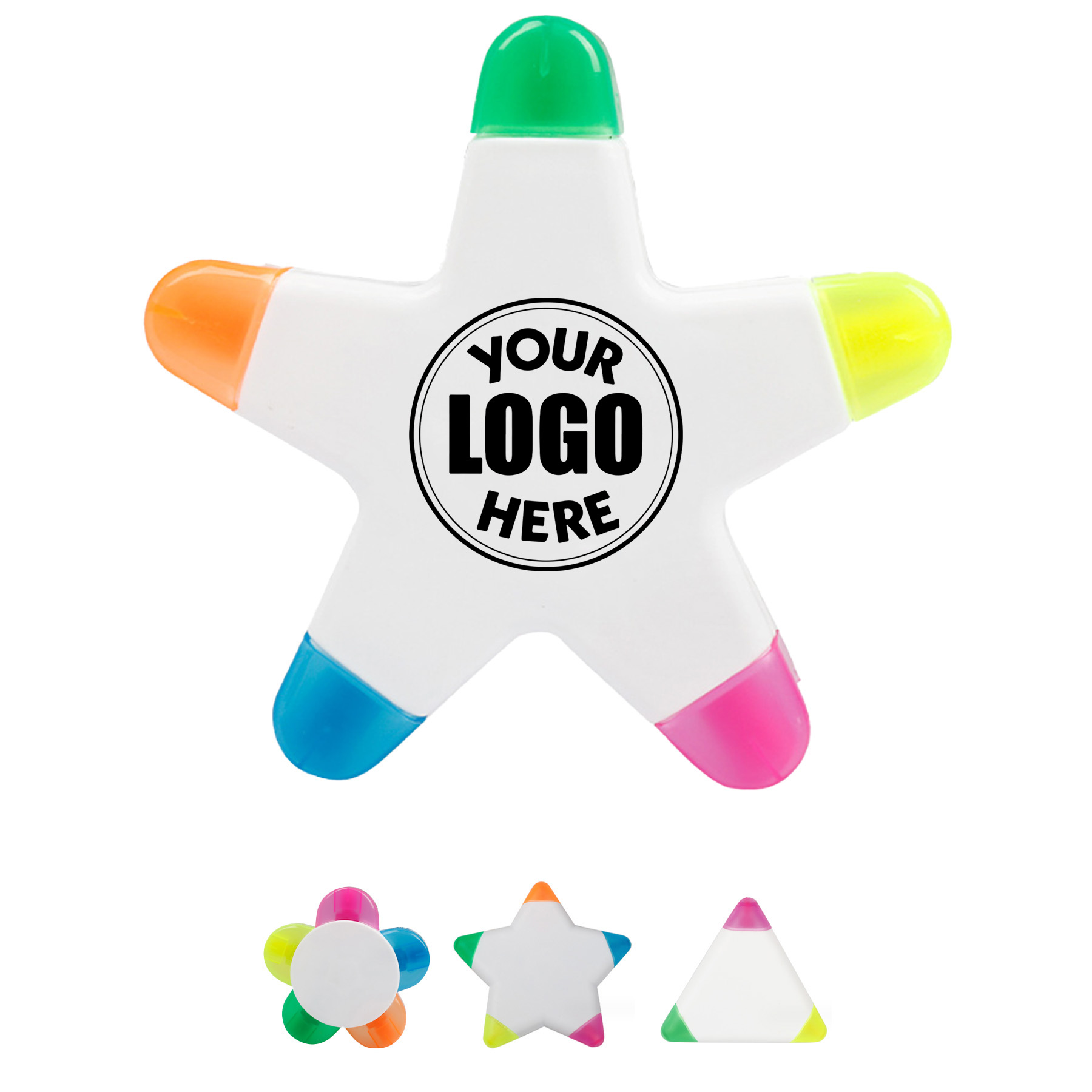 Star Shape Triangle Marker Pen 2