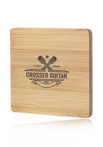 Bamboo Coaster with Concealed Bottle Opener 2