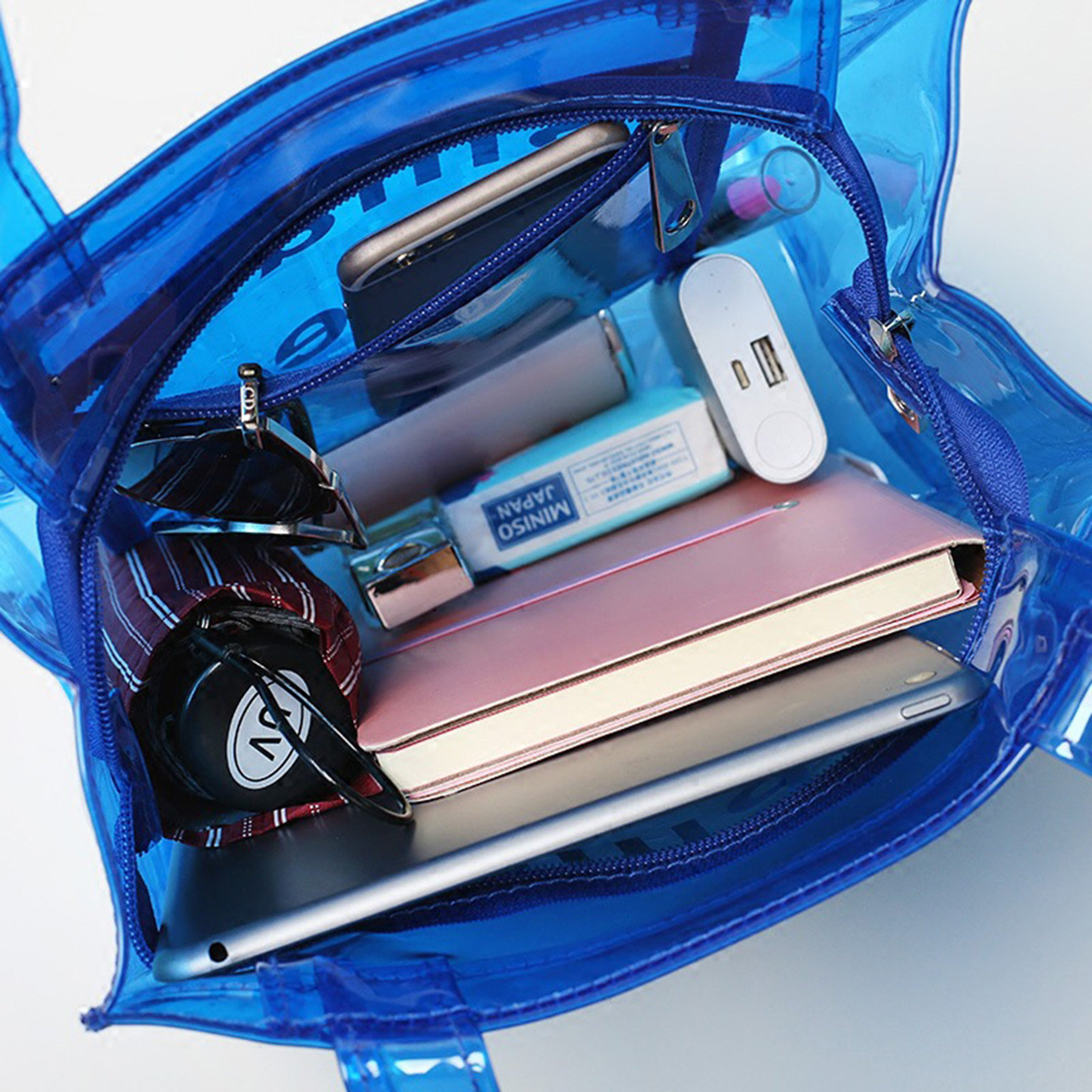 Clear PVC Tote Bag 4