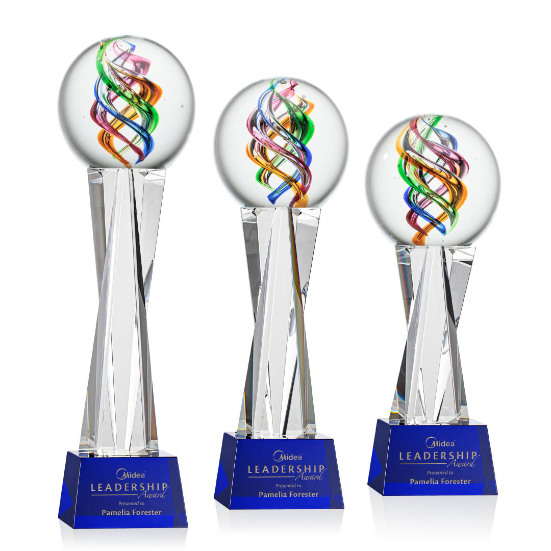 Galileo Award on Grafton Base - Blue 7