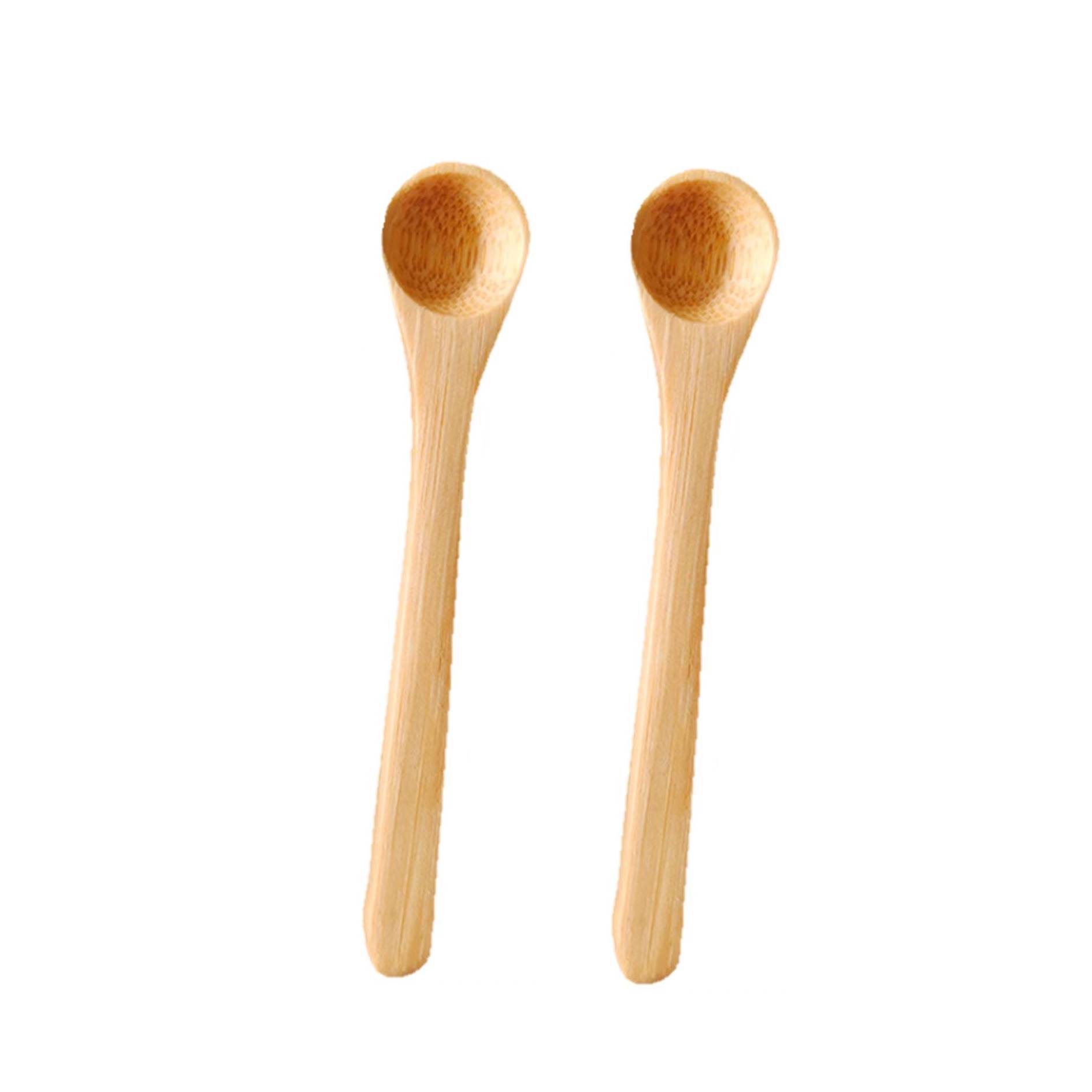 Bamboo Mini Medicine Powder Spoon 3