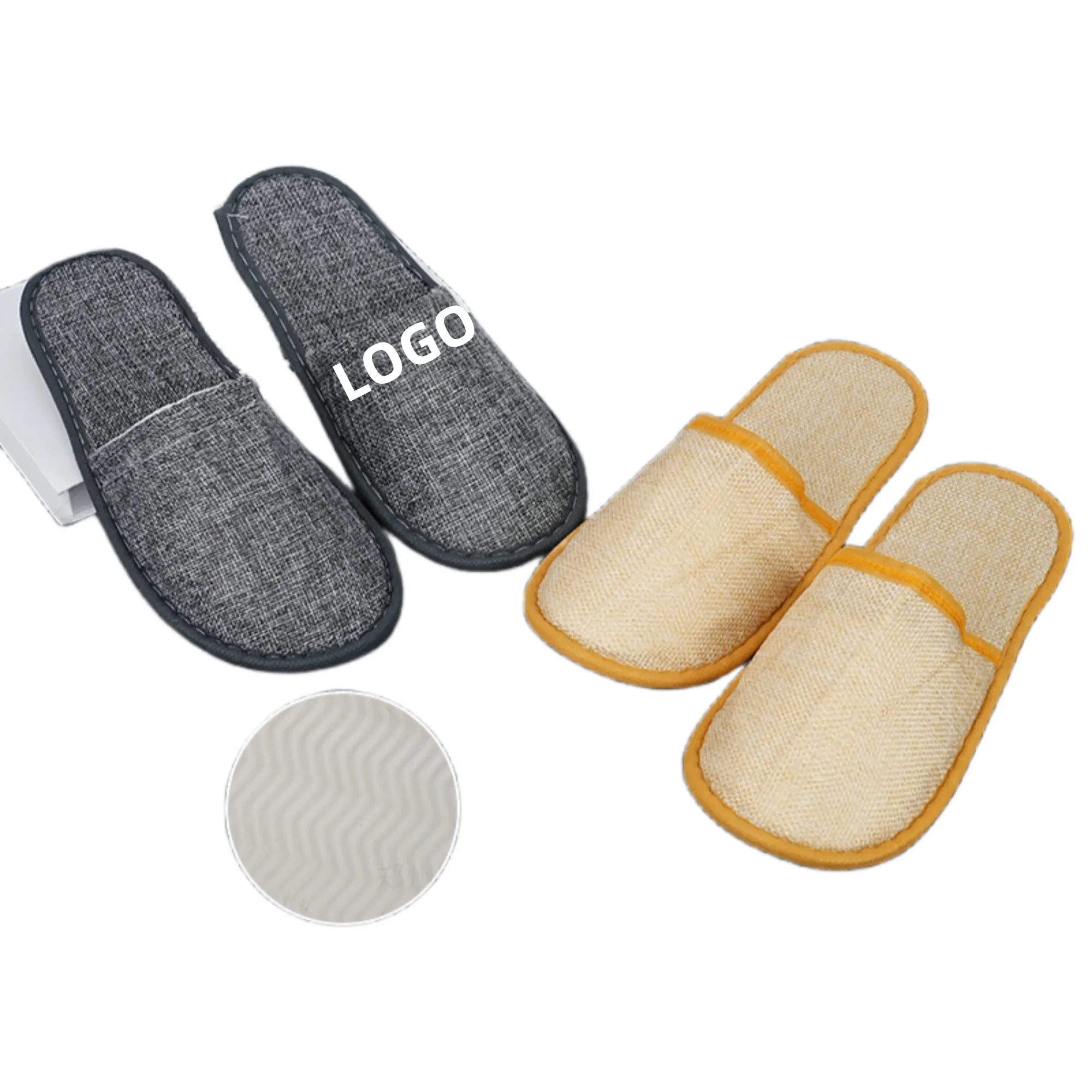 Premium Disposable Linen Slippers 3