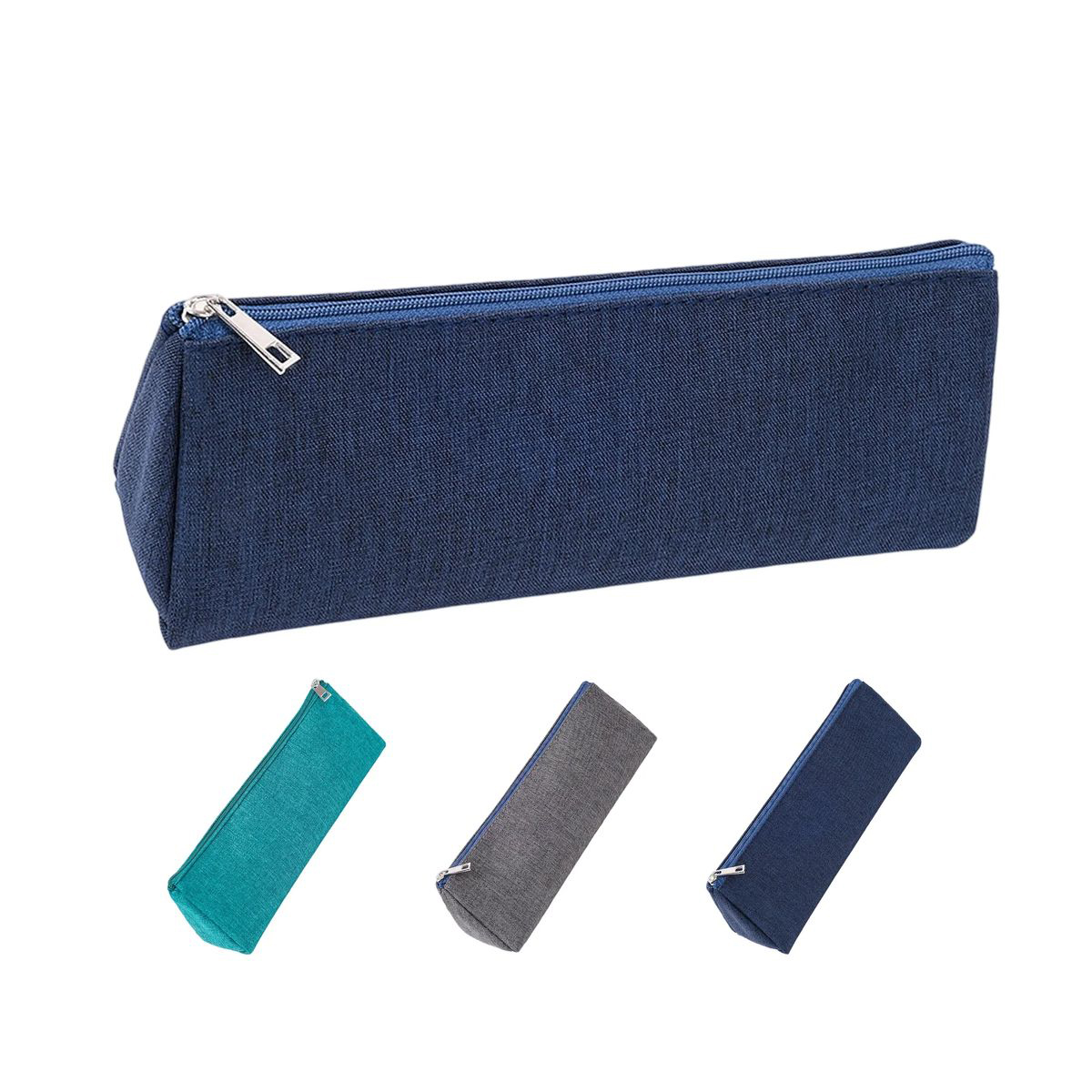 Compact Triangle Pouch for Stationery Supplies 1