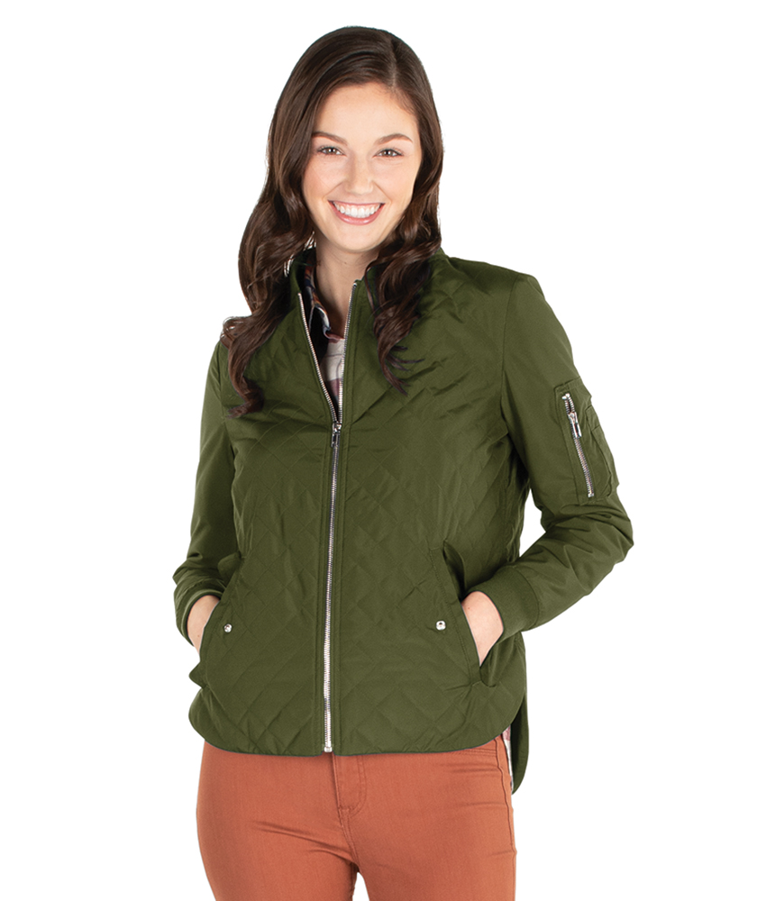 Women's Quilted Boston Flight Jacket 37