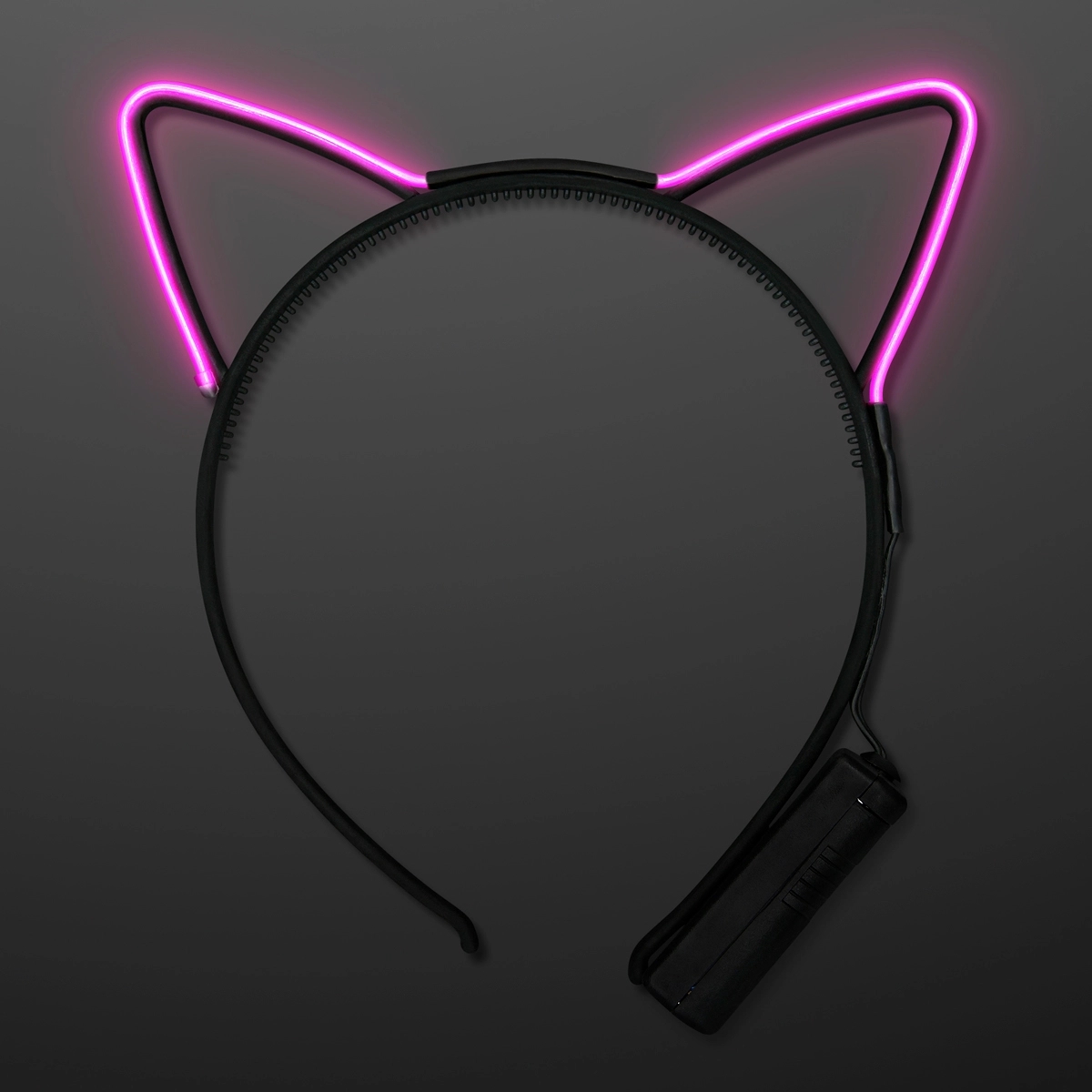 EL Wire Cat Ears Headband 2