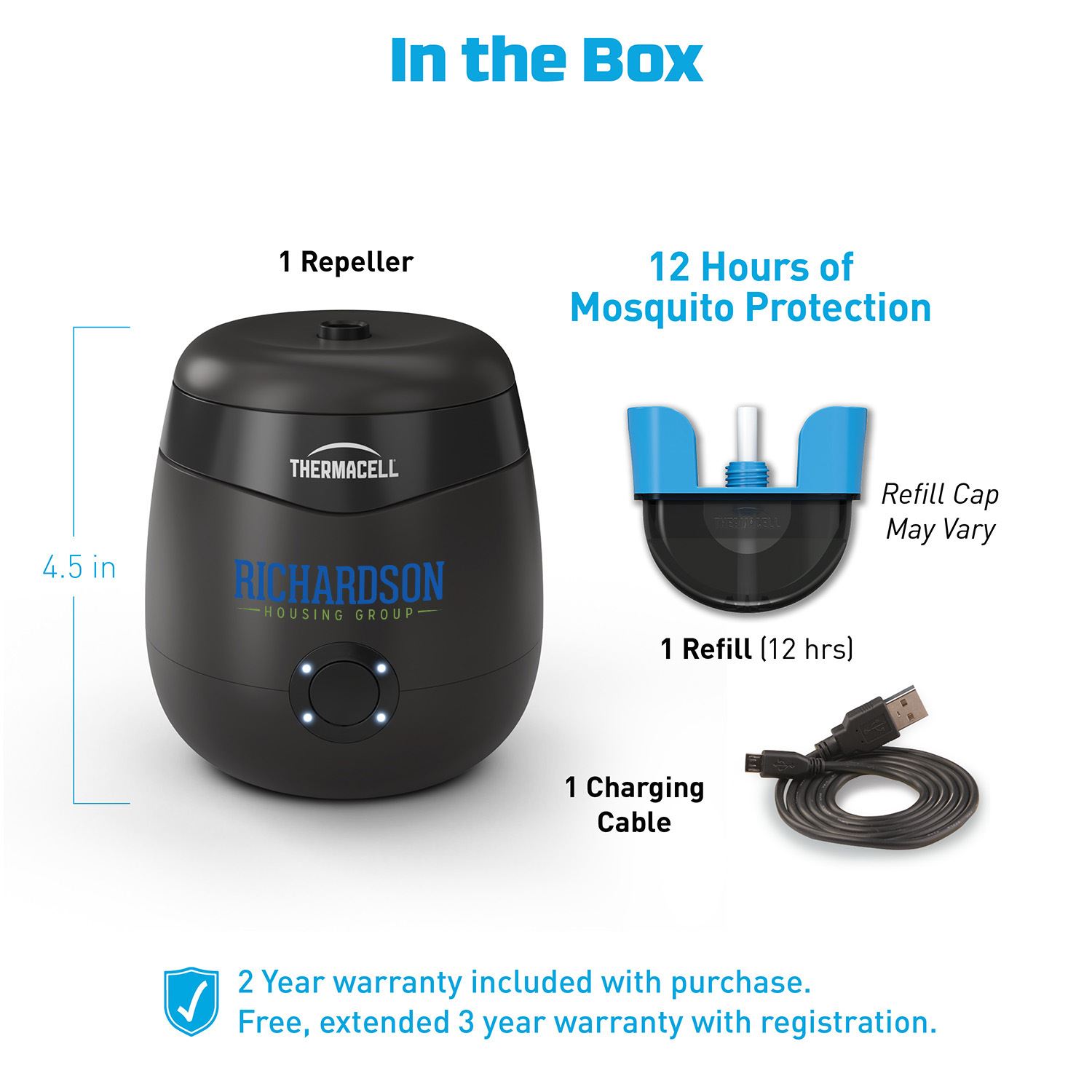 THERMACELL® RECHARGEABLE MOSQUITO REPELLER 19