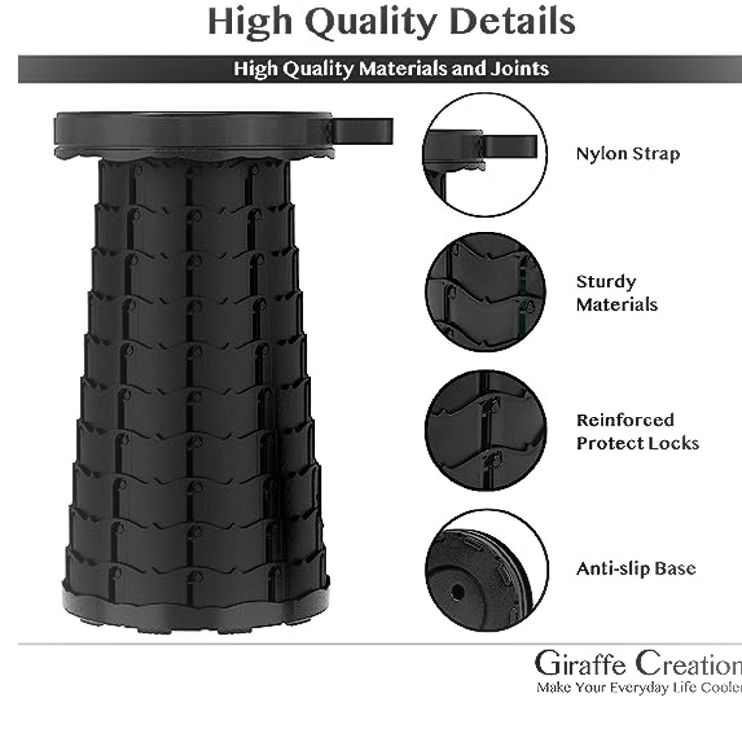 Outdoor Portable Folding Stool 3