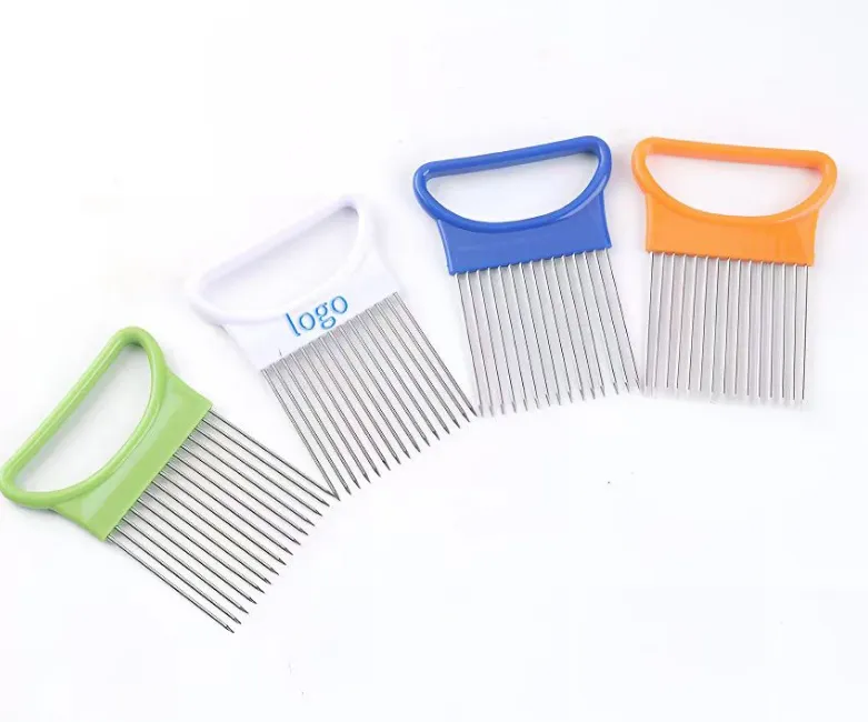 Onion Vegetable Tomato Holder Slicer Cutter 2