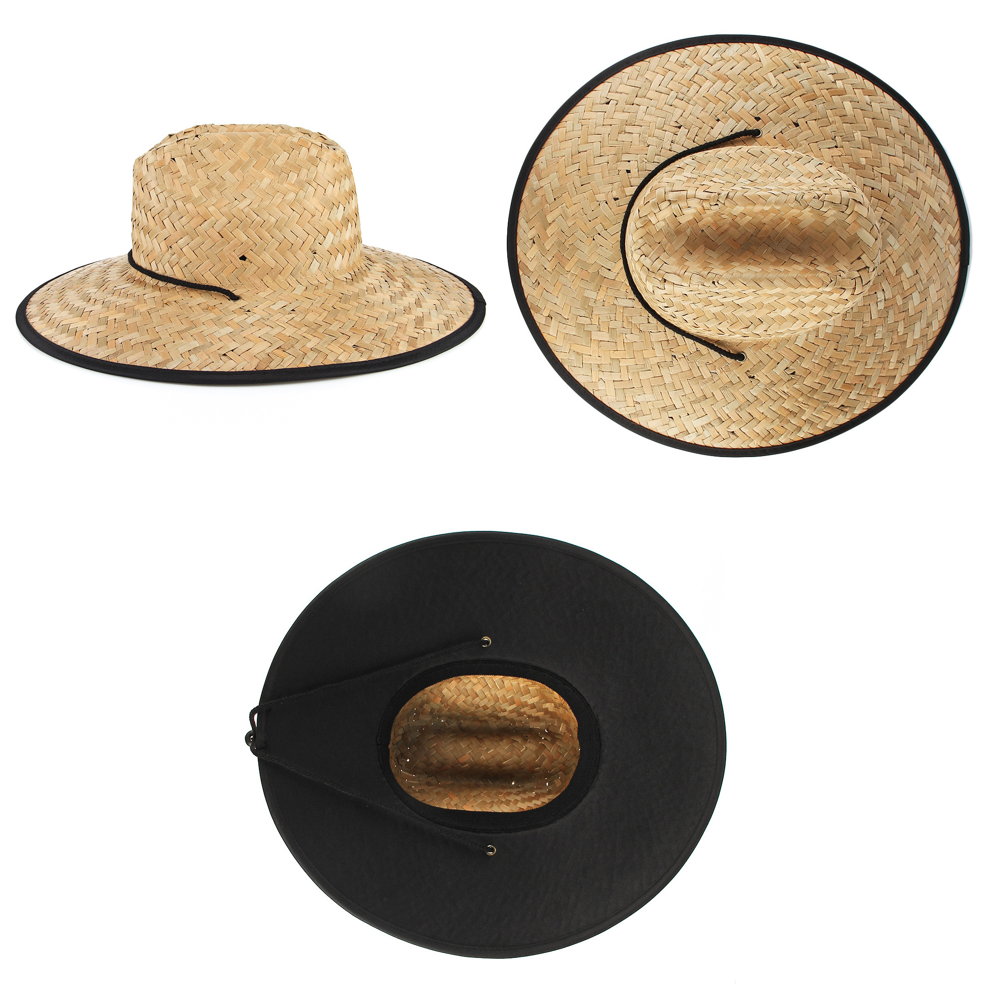 Sun Protection Beach Straw Hat 1