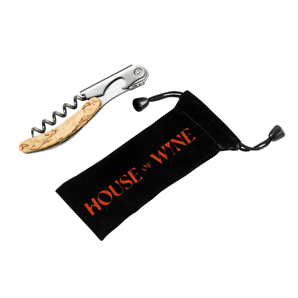 Velvet Corkscrew Pouch 3