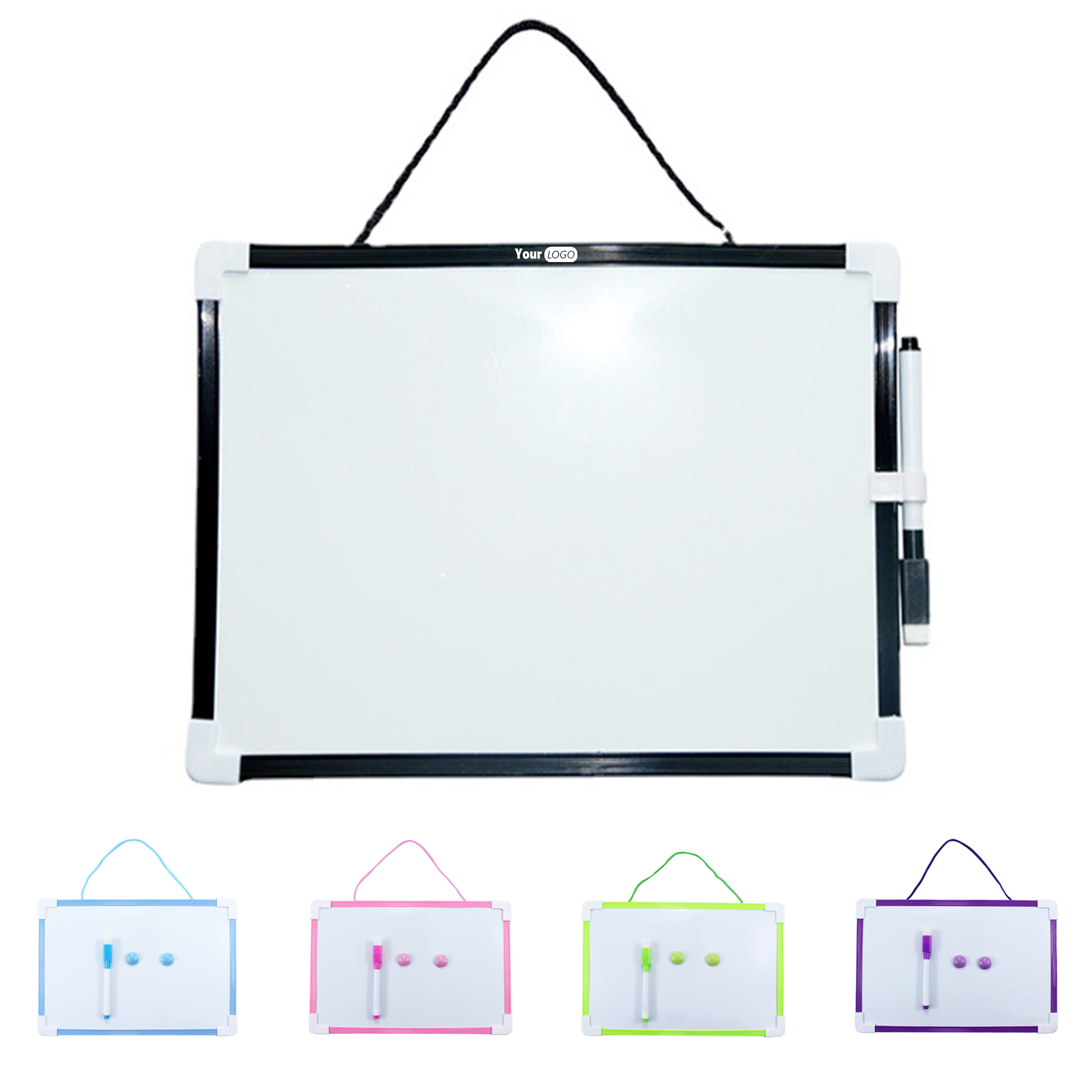 Magnetic Whiteboard with Marker and Magnets 5