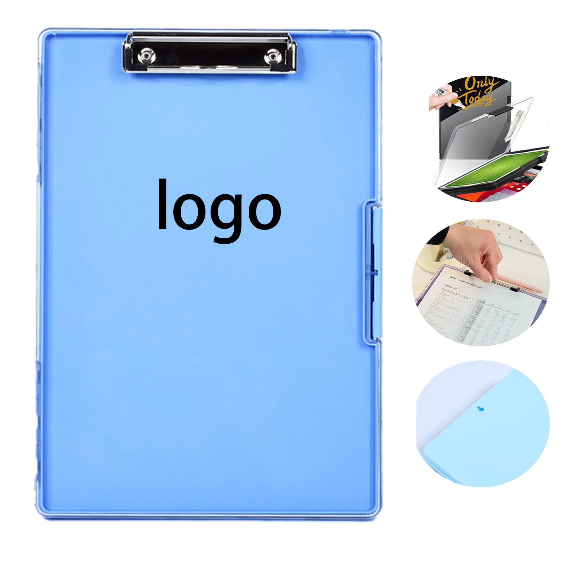Transparent File Storage Box 13