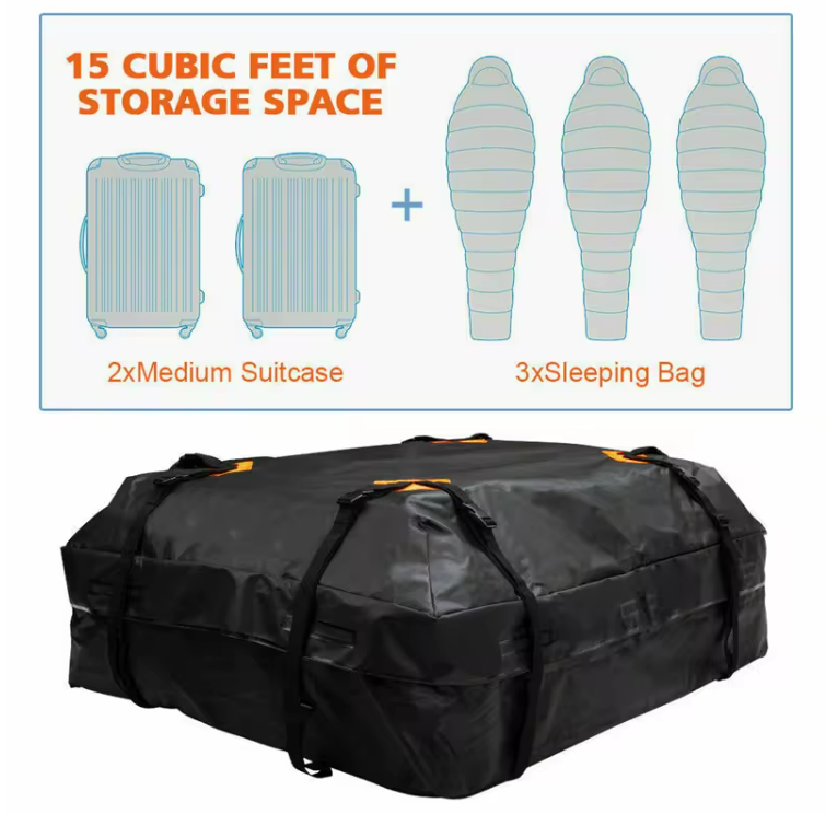 Folding Car Roof Top Bag 3